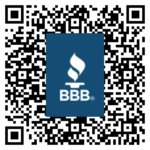 QR code linking to Blade Glazing LLC BBB customer reviews