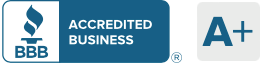 BBB Accredited Business A+ rating